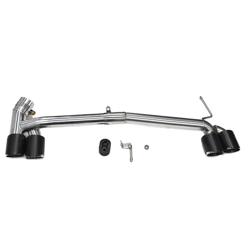 Endrohrblende Für F30 F31 320i 318i F32 420i 2013-2016 Sport 3er Carbon-Schalldämpfer-Endrohr-Auspuffanlage Quad-Auto-Auspuffblende Endrohr Auto Auspuff Endrohr(Carbon Fiber 320i) von ONETREND