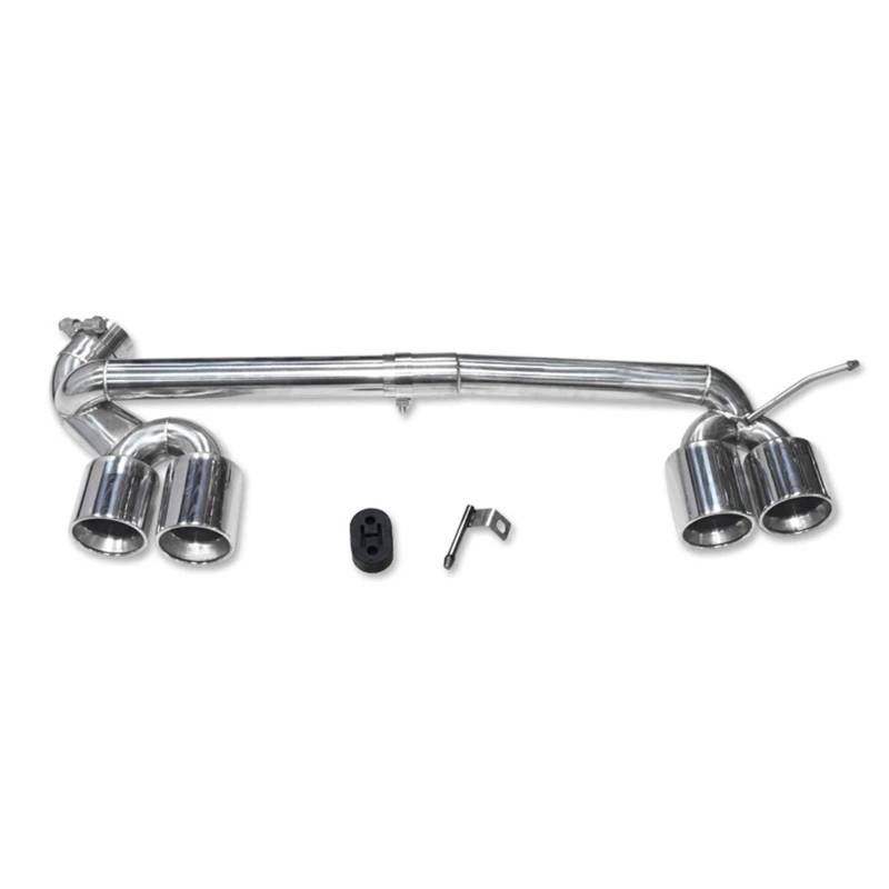Endrohrblende Für F30 F31 320i 318i Geändert Für M3 Look Stoßstange 3 Serie Edelstahl Auto Auspuff MufflerTip Auto Zubehör Quad Auspuff Spitze Auto Auspuff Endrohr(320i Silver) von ONETREND