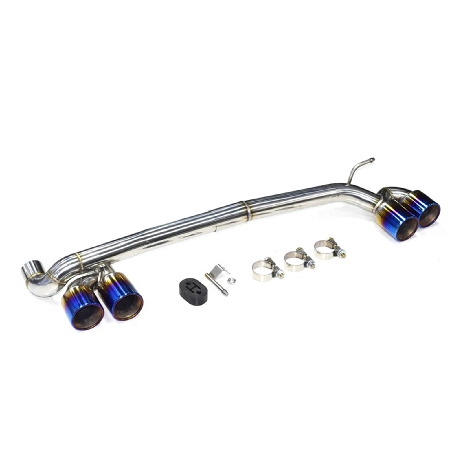 Endrohrblende Für F30 F31 320i 330i F33 F34 428i 420i 425i Sportschalldämpferspitze Kohlefaser-Auspuffspitze Quad-Auto-Auspuffrohr Endrohr Auto Auspuff Endrohr(Blue 48mm) von ONETREND