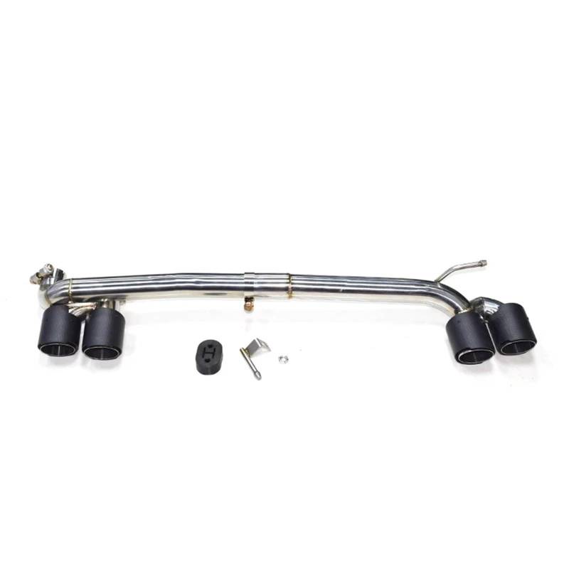 Endrohrblende Für F30 F31 320i 330i F33 F34 428i 420i 425i Sportschalldämpferspitze Kohlefaser-Auspuffspitze Quad-Auto-Auspuffrohr Endrohr Auto Auspuff Endrohr(CF B 48mm) von ONETREND