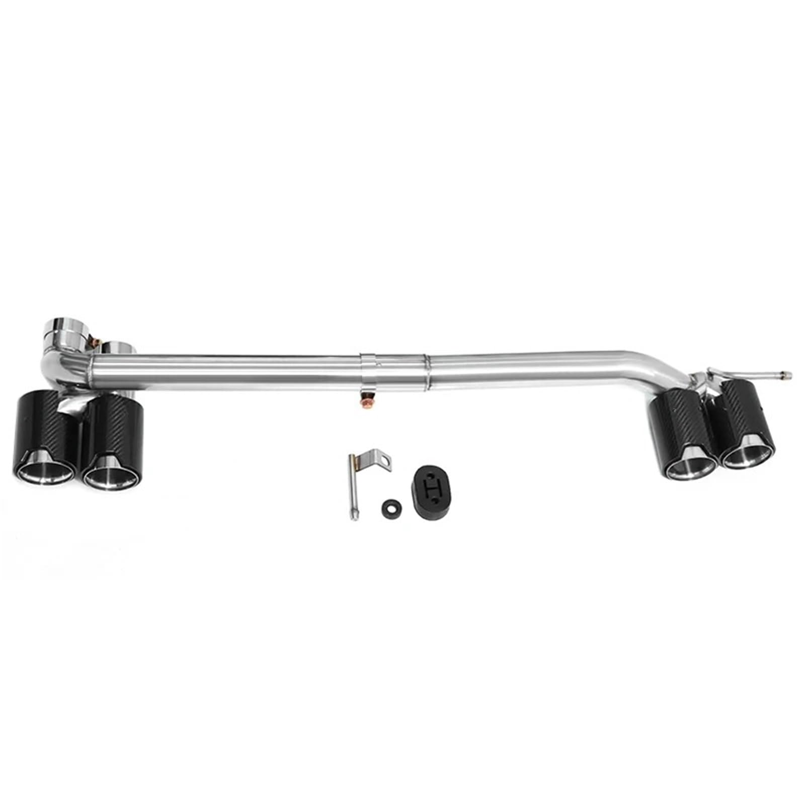Endrohrblende Für F30 F31 320i 330i F33 F34 428i 420i 425i Sportschalldämpferspitze Kohlefaser-Auspuffspitze Quad-Auto-Auspuffrohr Endrohr Auto Auspuff Endrohr(CF C 48mm) von ONETREND