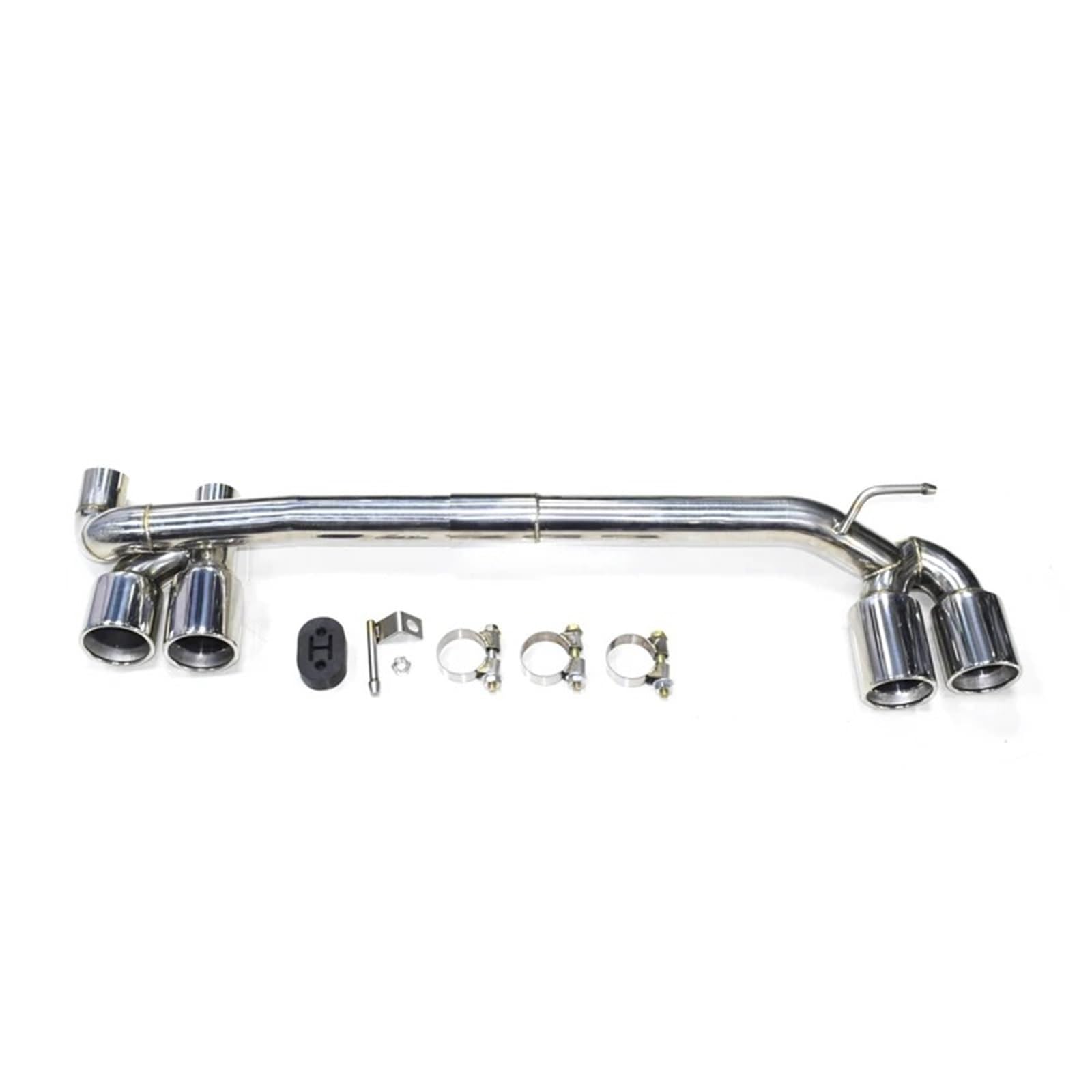 Endrohrblende Für F30 F31 320i 330i F33 F34 428i 420i 425i Sportschalldämpferspitze Kohlefaser-Auspuffspitze Quad-Auto-Auspuffrohr Endrohr Auto Auspuff Endrohr(Silver 54mm) von ONETREND