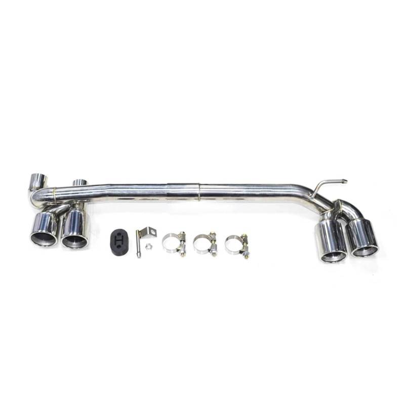 Endrohrblende Für F30 F31 320i 330i F33 F34 428i 420i 425i Sportschalldämpferspitze Kohlefaser-Auspuffspitze Quad-Auto-Auspuffrohr Endrohr Auto Auspuff Endrohr(Silver 54mm) von ONETREND