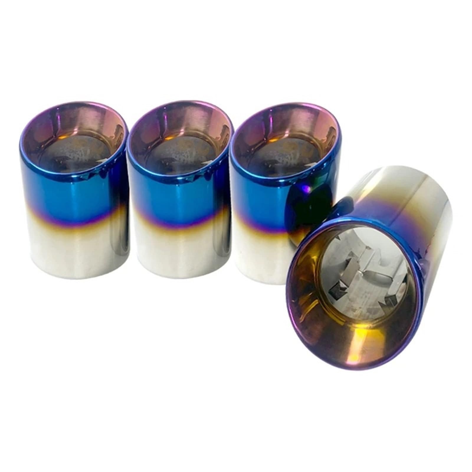 Endrohrblende Für F87 Für M2 F80 Für M3 F82 F83 Für M4 F10 Für M5 F12 F13 M6 Direkte Passform Universal-Passform Auspuffblenden Schwarz 4 Stück Schräger Auslass Auto Auspuff Endrohr(Burnt Blue) Endrohrblende Für F87 Für M2 F80 Für M3 F82 F83 Für M4 F10 Für M5 F12 F13 M6 Direkte Passform Universal-Passform Auspuffblenden Schwarz 4 Stück Schräger Auslass Auto Auspuff Endrohr(Burnt Blue) von ONETREND