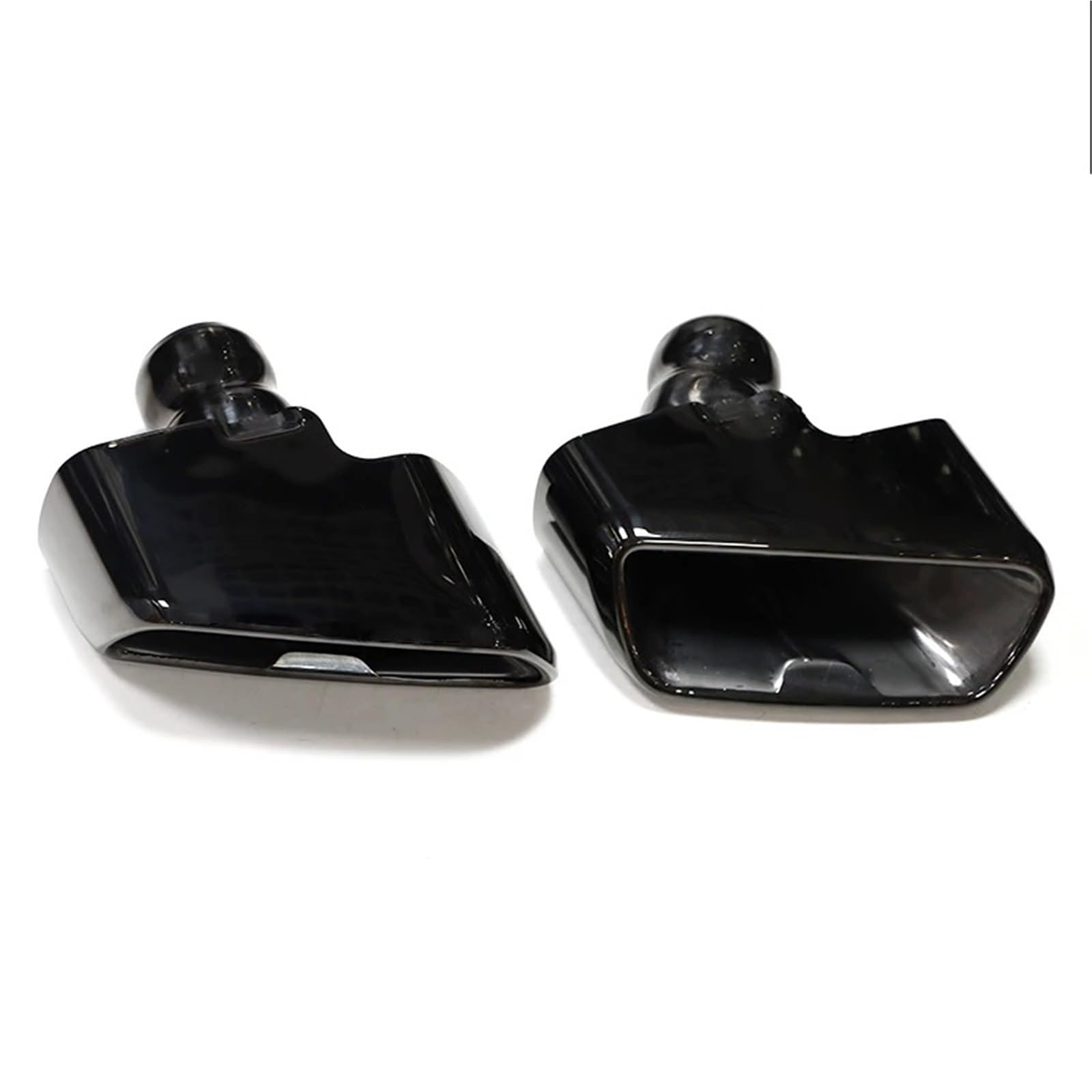 Endrohrblende Für G30 G31 525i 530i 540i 2018 Bis 2023 Performance-Auspuffanlage Edelstahl Auto Schalldämpfer Spitze Schwanz Depipe Auto Auspuff Endrohr(Black) von ONETREND