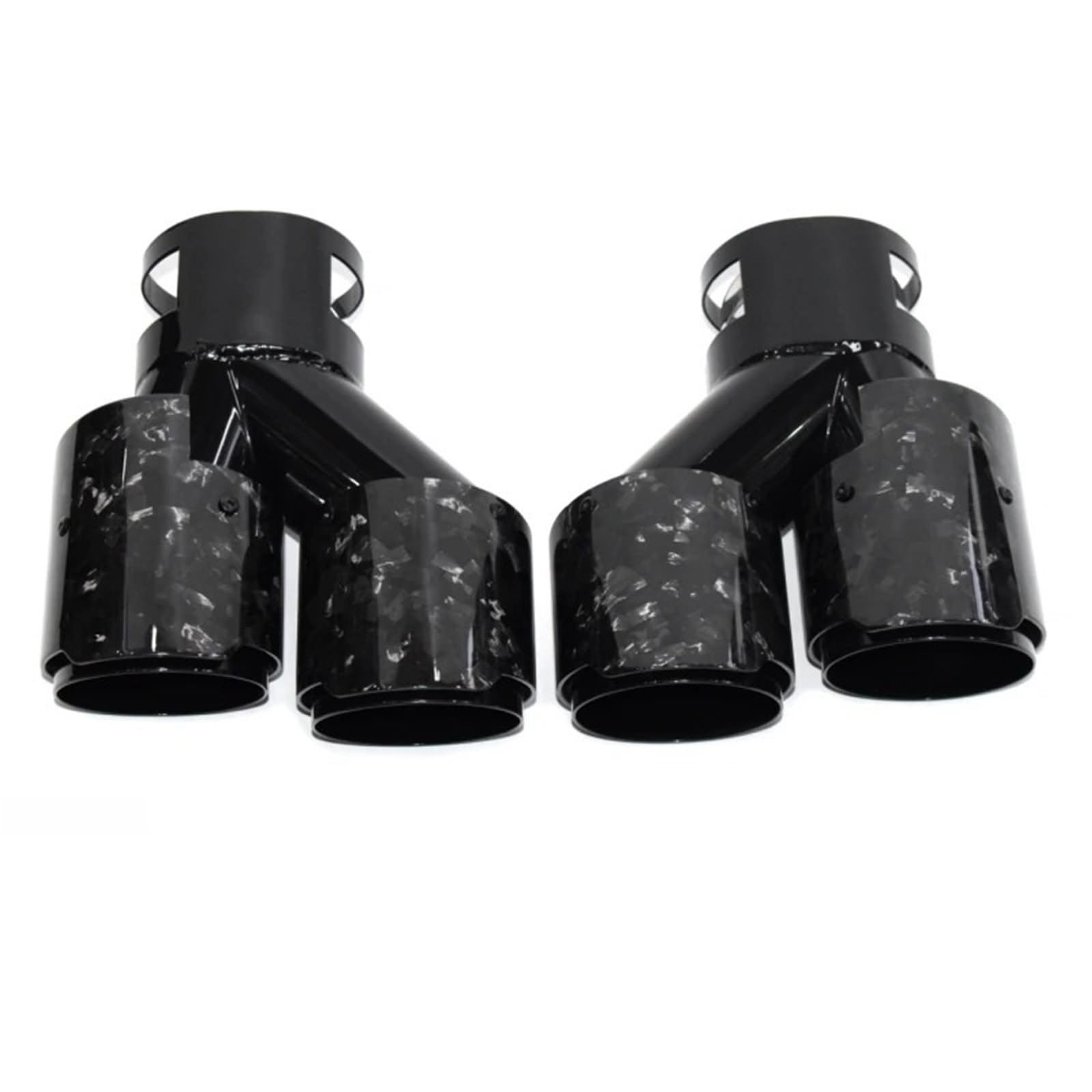 Endrohrblende Für G42 M240i G20 G21 M340 G23 M440 Dual Performance Auto Auspuffblende Auspuffrohr Schalldämpfer Auspuffanlage Düse Auto Auspuff Endrohr(Multi) von ONETREND