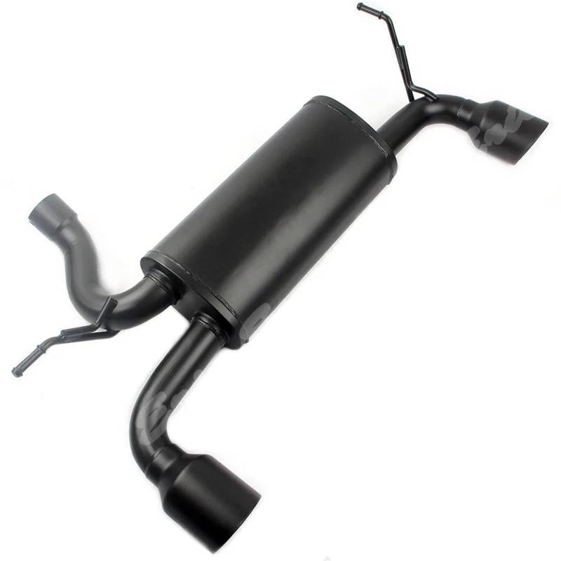 Endrohrblende Für Jeep Für Wrangler JK 2007 2008 2009 2010 2011 2012 2013 2014 2015 2016 2017 Dual Zurück Auspuff System Auto Auspuff Endrohr von ONETREND