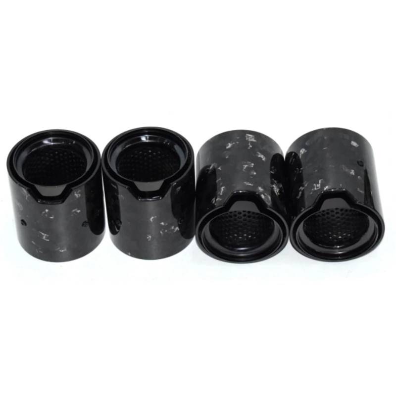 Endrohrblende Für M2 Für M3 Für M4 F80 F82 F83 F84 F87 Mperformance Schalldämpfer Auspuffrohrspitze Düse Geeignetes Carbonfaser-Endrohr Auto Auspuff Endrohr(Red) von ONETREND