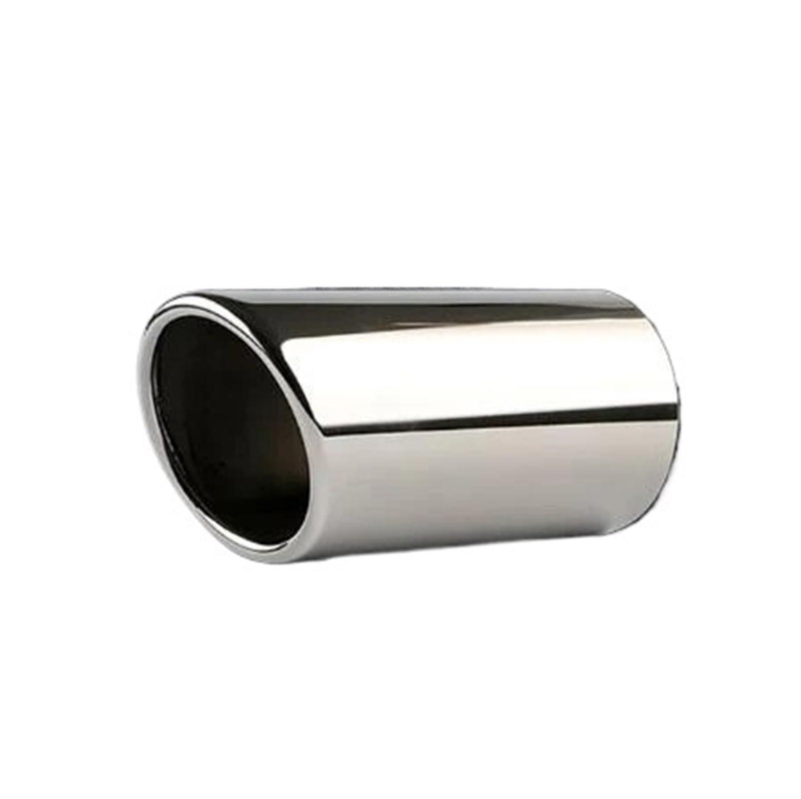 Endrohrblende Für VW Für Tiguan 2016 Auspuffanlagen Zubehör 2 Stück 70mm Edelstahl Auto Auspuff Schalldämpfer Spitze Rohre Abdeckungen Auto Auspuff Endrohr(2Pcs-Silver) von ONETREND