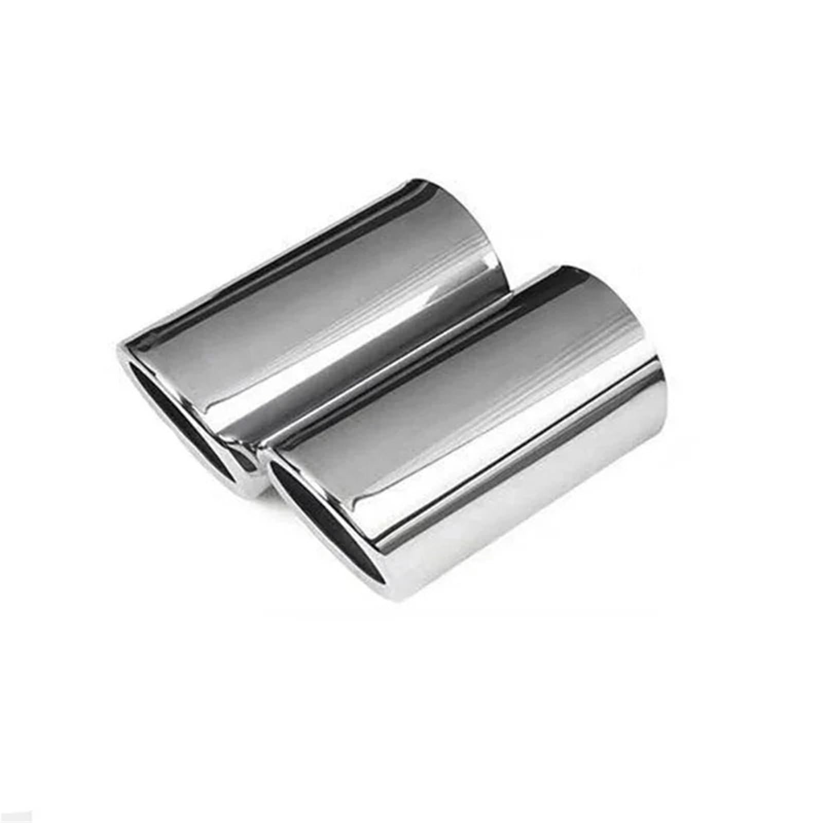 Endrohrblende Für Vw Für Passat B7 CC Für Tiguan 2011 2012 2013 2014 2015 Auspuffblende Schalldämpfer Für Autodüse Für Schalldämpferrohr Schalldämpfer Auto Auspuff Endrohr(Silver-76mm) von ONETREND