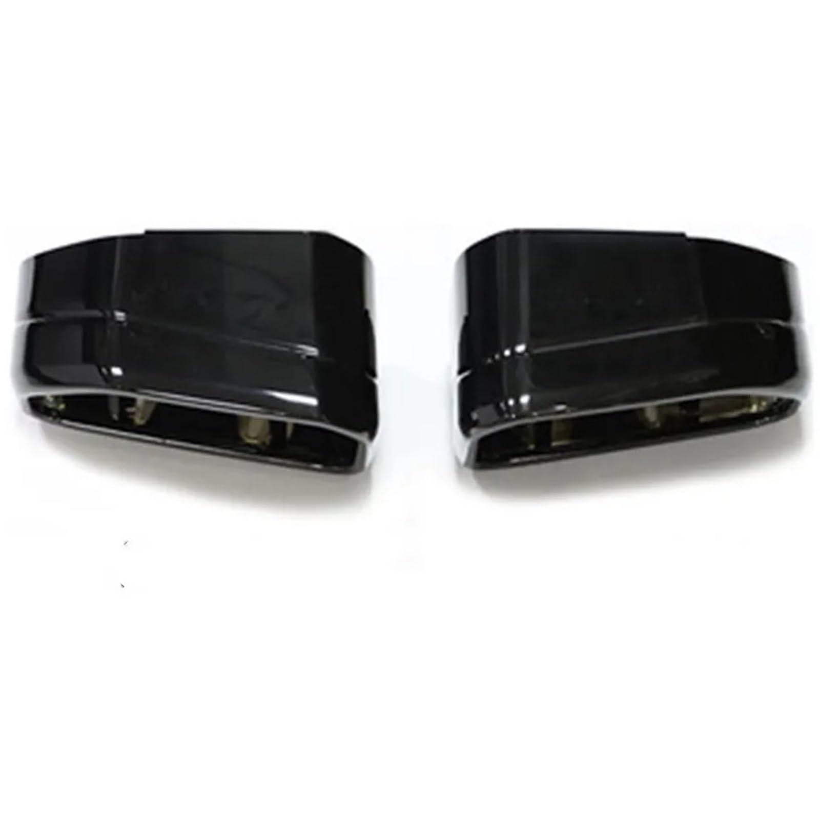 Endrohrblende Für X3 G01 Für X4 G02 2019 2020 X-Serie Schalldämpferspitze Düse 1 Paar Schwarze Auto-Auspuffspitze 304 Edelstahl Quadratisches Auspuffrohr Auto Auspuff Endrohr(Black Cover-LR) von ONETREND