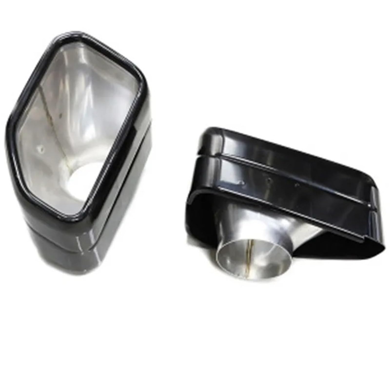 Endrohrblende Für X3 G01 Für X4 G02 2019 2020 X-Serie Schalldämpferspitze Düse 1 Paar Schwarze Auto-Auspuffspitze 304 Edelstahl Quadratisches Auspuffrohr Auto Auspuff Endrohr(Black Muffler-LR) von ONETREND