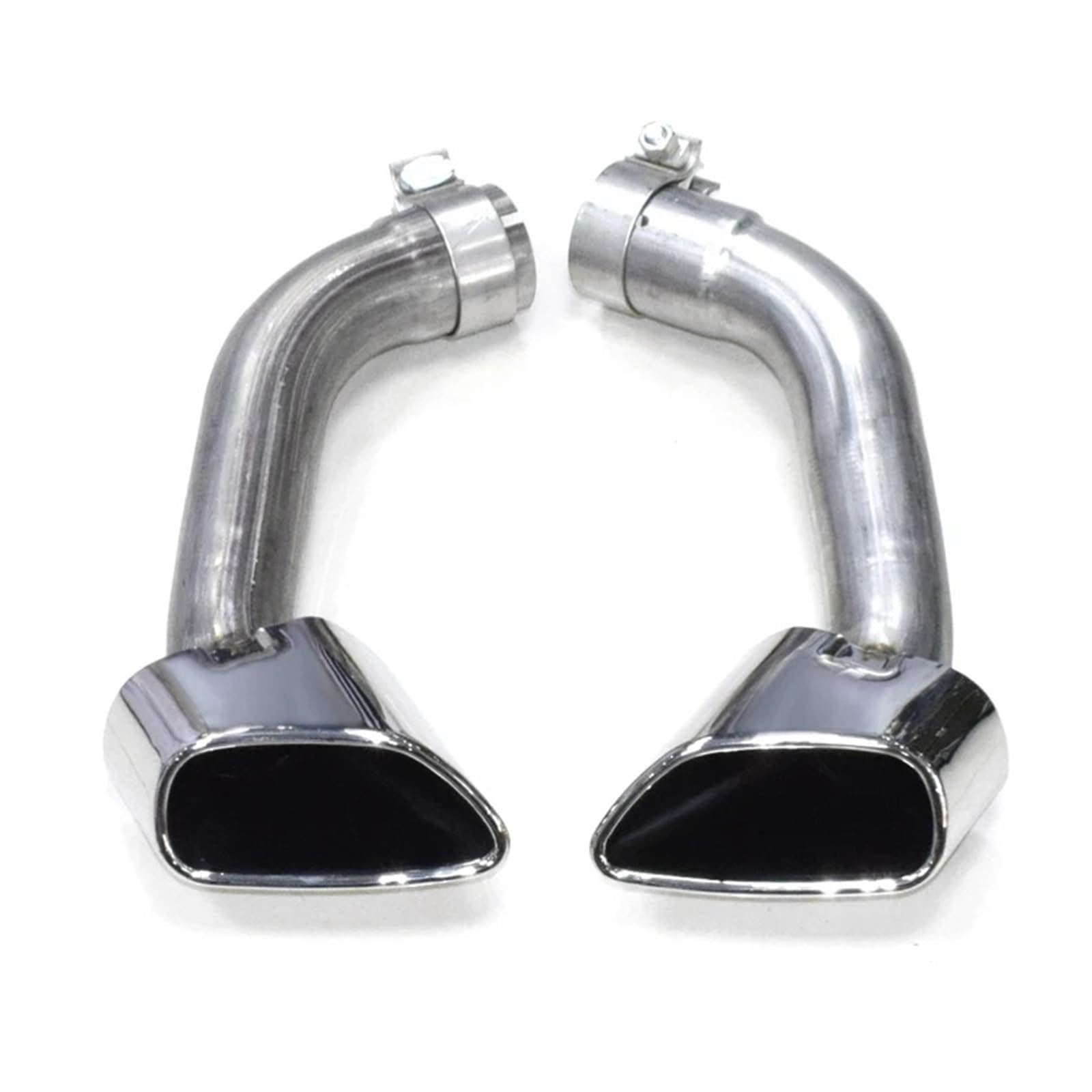 Endrohrblende Für X5 E70 V8 Look 2007-2010 Auspuffrohr 304 Edelstahl Schalldämpferspitze Autoauspuffendrohrdüse 1 Paar Auspuffspitze Auto Auspuff Endrohr(Exhaust) von ONETREND