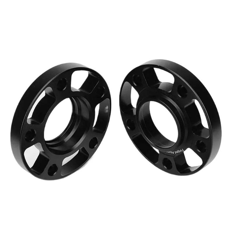 Für G-Serie Auto 2 Stück 12/15/20mm 7075 Aluminium Geschmiedet Spurverbreiterungen Adapter PCD 5x112 CB = 66,6mm ID = OD Autos Spürverbreiterungsa(2PCS 12MM) von ONETREND