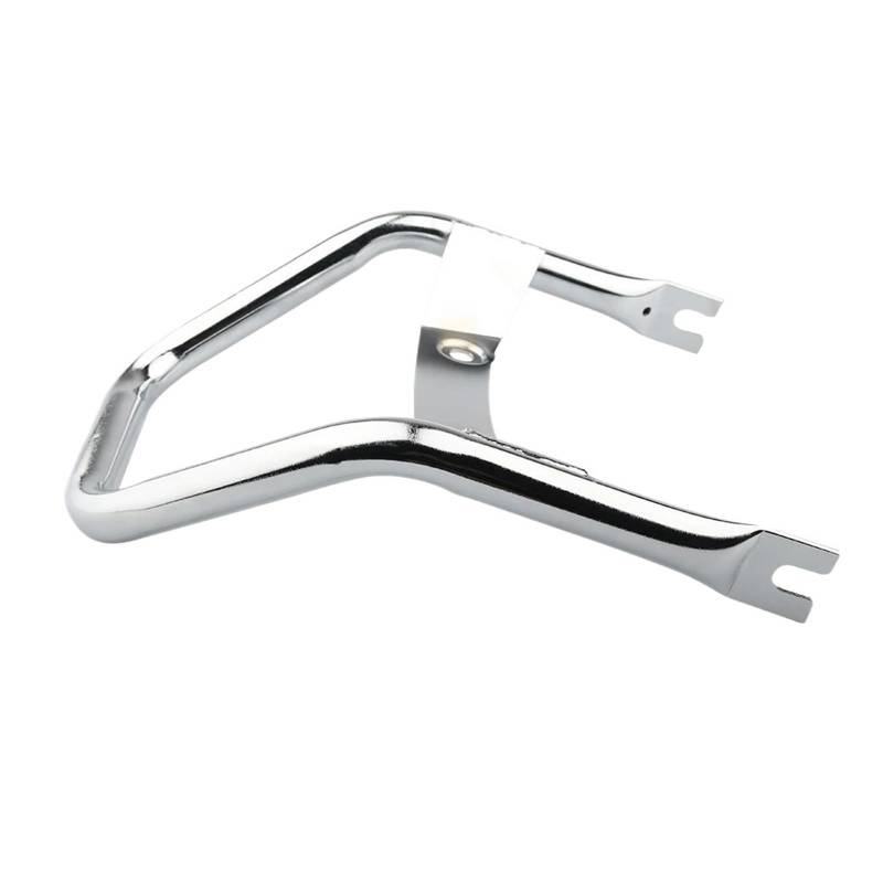 Für Monkey 125 2018-2024 Motorrad Hinten Passagier Armlehne Sozius Sitz Haltegriff Bar Hand Schiene Lenker Motorrad Gepäckträger Hinten(Silver) von ONETREND