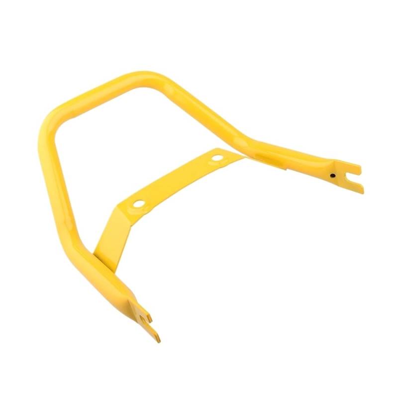 Für Monkey 125 2018-2024 Motorrad Hinten Passagier Armlehne Sozius Sitz Haltegriff Bar Hand Schiene Lenker Motorrad Gepäckträger Hinten(Yellow) von ONETREND