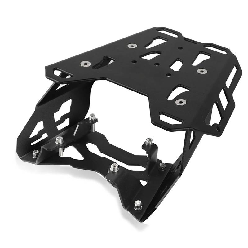 Für Tenere 700 2019-2023 Motorrad Hinten Gepäck Rack Träger Gepäck Halter Halterung Motorrad Gepäckträger Hinten(Black) von ONETREND