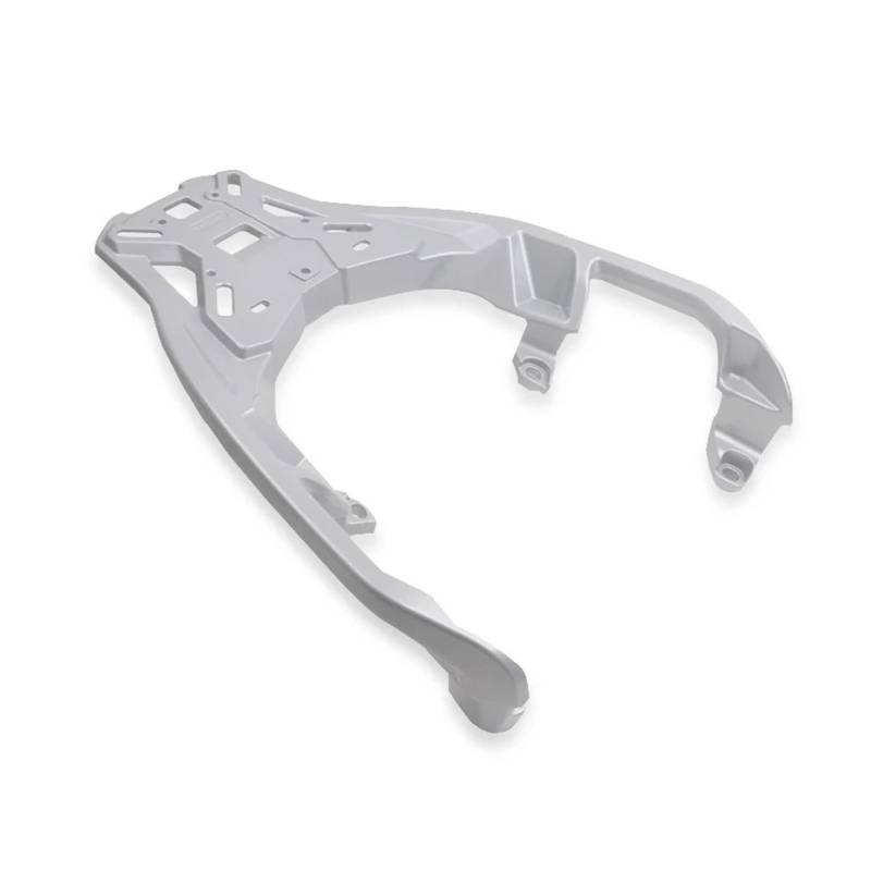 Für VOGE Für SR4 Für MAX350 Zubehör Heckträger Gepäckhalterung Hinten Reitstock Gepäckträgerhalter Frachtträgerhalterung Motorrad Gepäckträger Hinten(Silver-Luggage Rack) von ONETREND