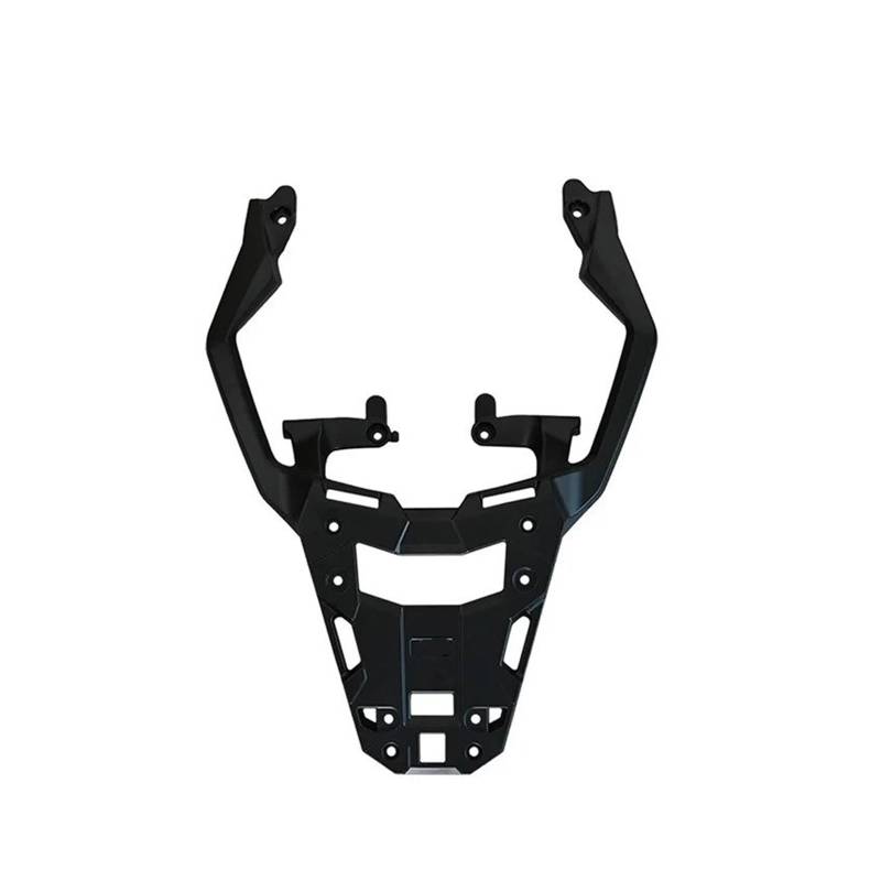 Für XADV 750 2021-2024 Für NSS750 2021-2024 Hinten Gepäck Halter Motorrad Rack Fracht Regal Motorrad Gepäckträger Hinten(Black) von ONETREND