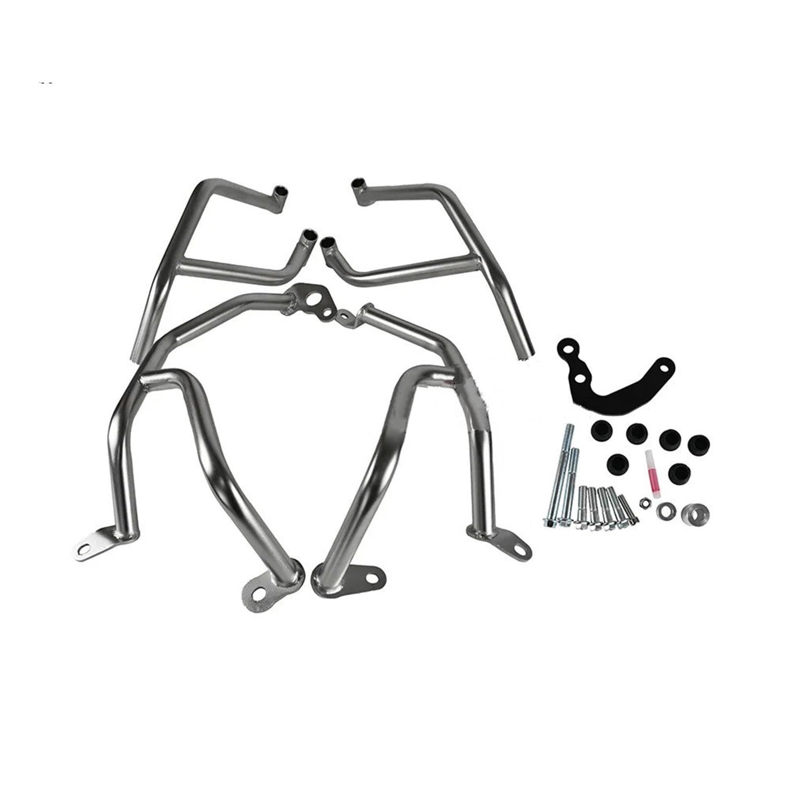 Motorrad Sturzbügel Für Für Tracer 9GT 2021-2024 Motorrad-Stoßfänger Motorschutz-Crash Body Frame Protector Protector Crashbalken Zubehör Motorschutz Sturzbügel(Silvery) von ONETREND