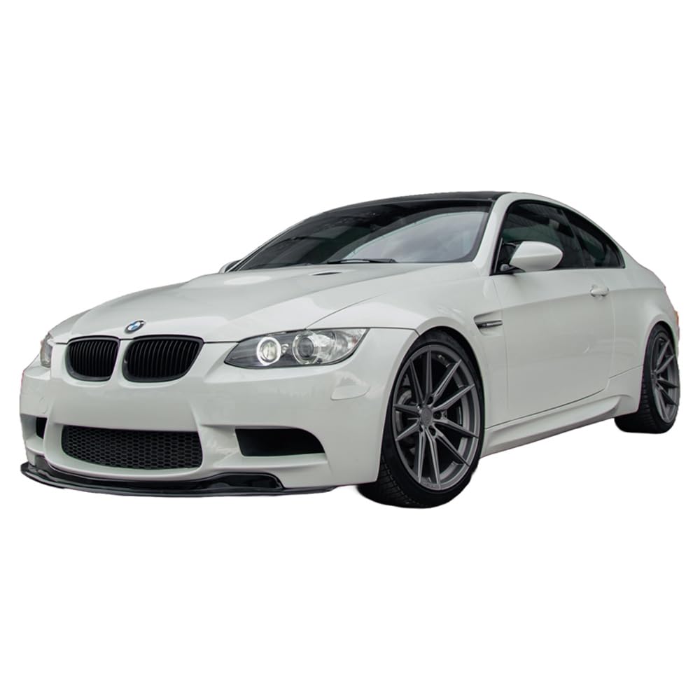 Frontlippe Frontspoiler kompatibel mit BMW M3 E92 Coupe / E93 Cabrio 2007-2013 mit ABE TÜV Schwarz Glänzend Frontlippe Frontspoiler kompatibel mit BMW M3 E92 Coupe / E93 Cabrio 2007-2013 mit ABE TÜV Schwarz Glänzend von ONEWAY AUTO ACCESSORIES