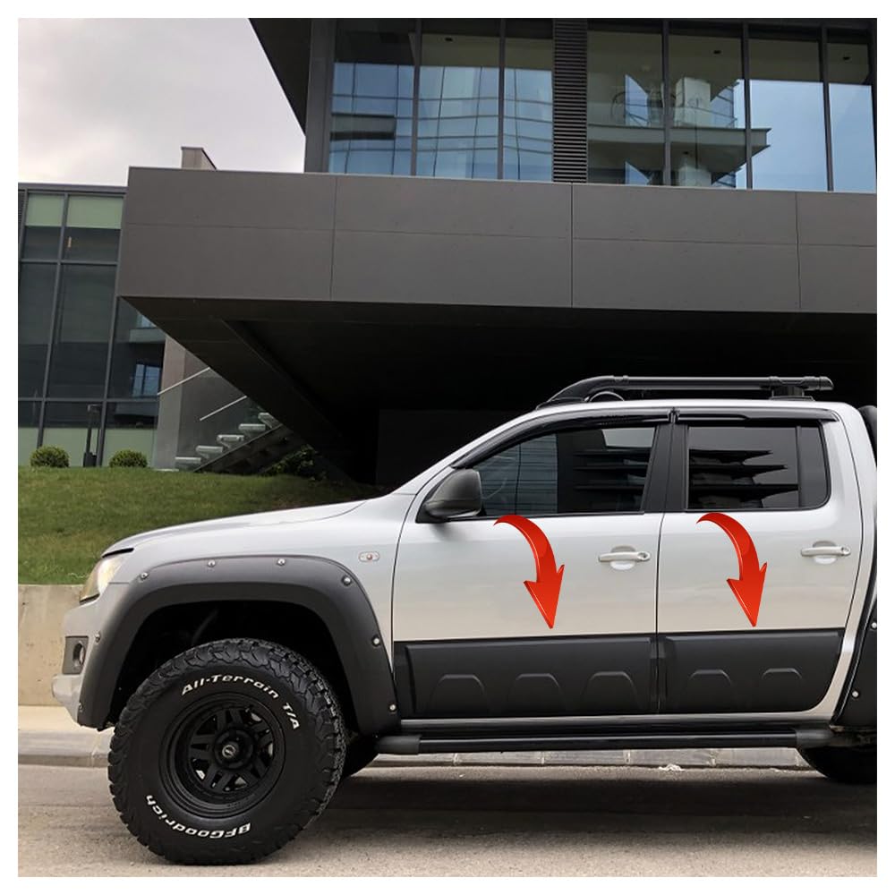 ONEWAY AUTO ACCESSORIES Karosserieverkleidung Türschutz kompatibel mit VW Amarok Mk1 Mk1 Facelift 2010 bis 2022 6 TLG ONEWAY AUTO ACCESSORIES Karosserieverkleidung Türschutz kompatibel mit VW Amarok Mk1 Mk1 Facelift 2010 bis 2022 6 TLG von ONEWAY AUTO ACCESSORIES