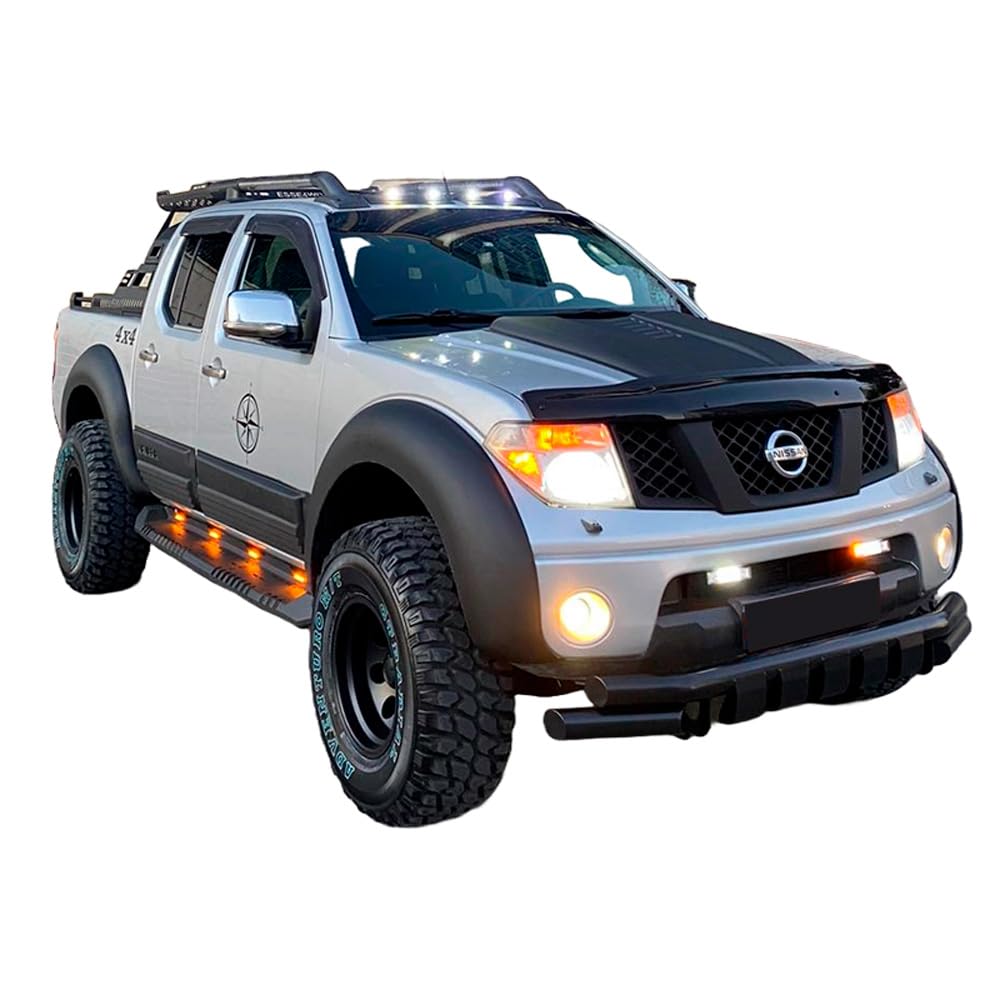Kotflügelverbreiterungen kompatibel mit NISSAN Navara D40 Facelift 2010 bis 2014 mit ABE TÜV von ONEWAY AUTO ACCESSORIES