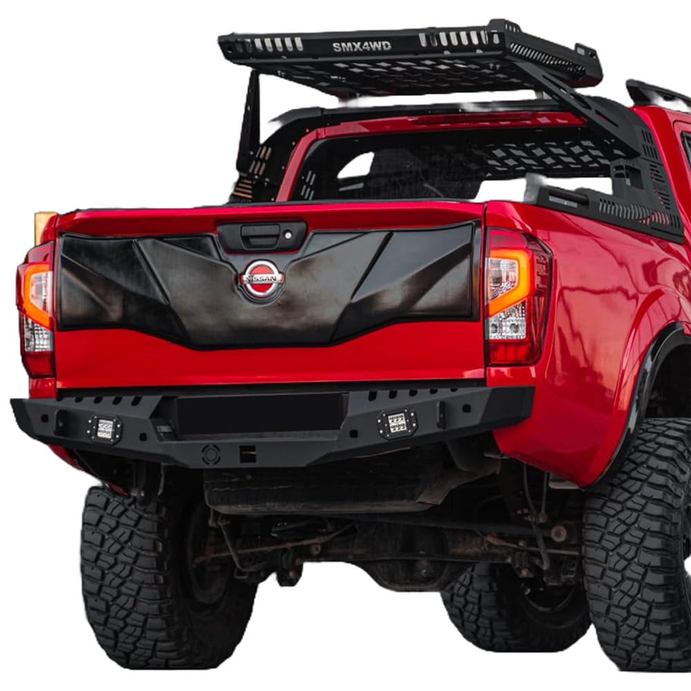 Heckklappenschutz kompatibel mit Nissan Navara NP300 D23 2014 bis 2021 Mattschwarz Heckklappenschutz kompatibel mit Nissan Navara NP300 D23 2014 bis 2021 Mattschwarz von ONEWAY AUTO ACCESSORIES