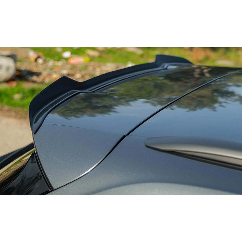 Oneway Dachspoiler (Cap) kompatibel mit Audi Q5 (FY) S-Line Facelift 2020-2024 exkl. Sportback - Schwarz glänzend von ONEWAY AUTO ACCESSORIES