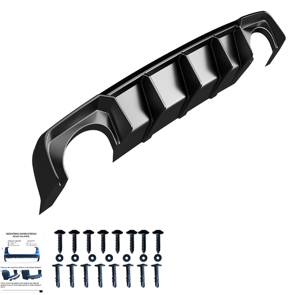 Oneway Heckdiffusor kompatibel mit Audi RS3 8V Sportback 2015-2016 - Schwarz glänzend Oneway Heckdiffusor kompatibel mit Audi RS3 8V Sportback 2015-2016 - Schwarz glänzend von ONEWAY AUTO ACCESSORIES