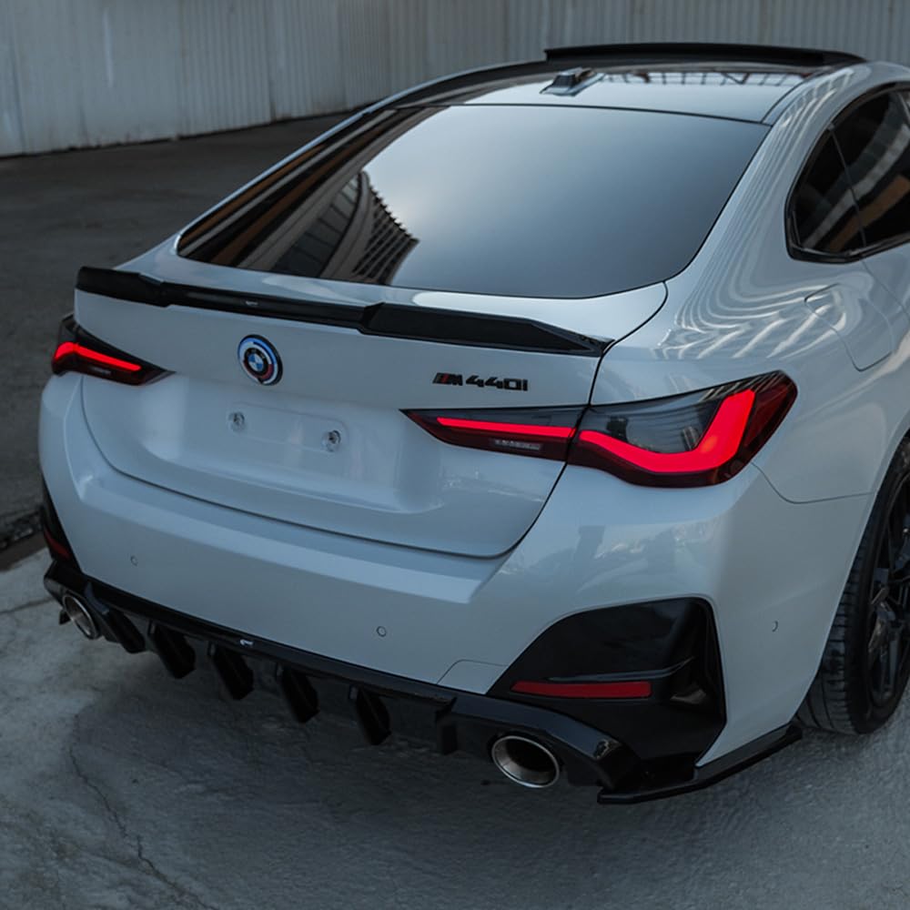 Oneway Heckflügel kompatibel mit BMW i4 G26 M-Pack 2021- & 4er G26 M-Pack/M440i 2021- - Schwarz glänzend Oneway Heckflügel kompatibel mit BMW i4 G26 M-Pack 2021- & 4er G26 M-Pack/M440i 2021- - Schwarz glänzend von ONEWAY AUTO ACCESSORIES
