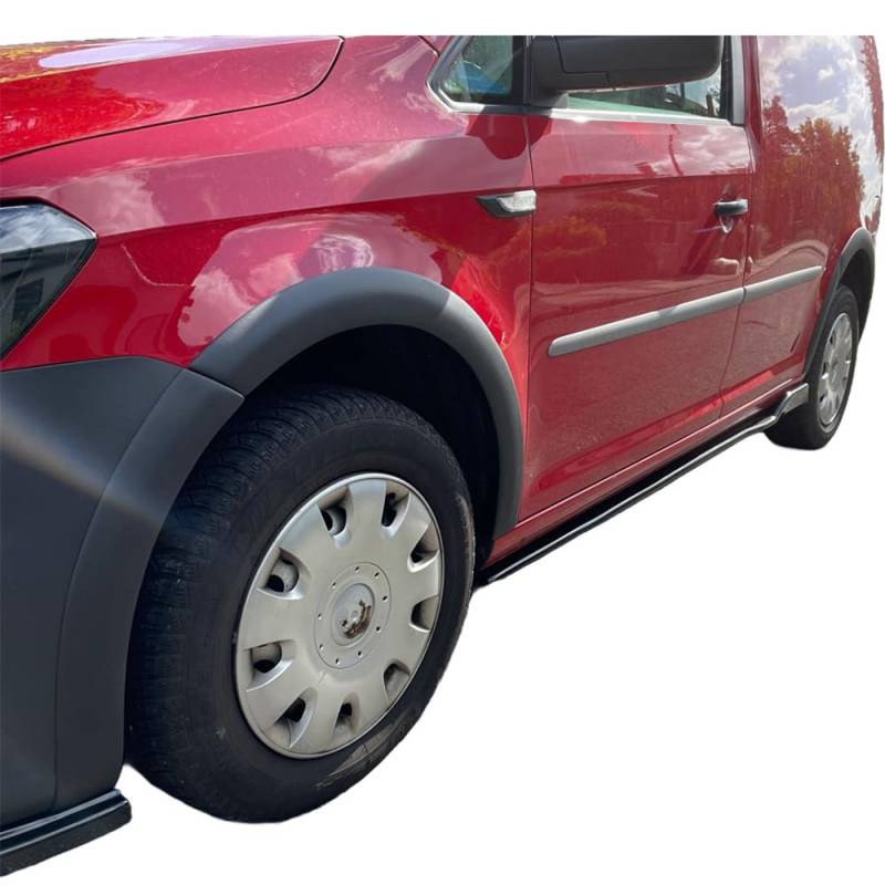 Radlaufleisten Radlaufschutz kompatibel mit VW Caddy MK4 2015 bis 2021 10 Tlg mit ABE TÜV von ONEWAY AUTO ACCESSORIES
