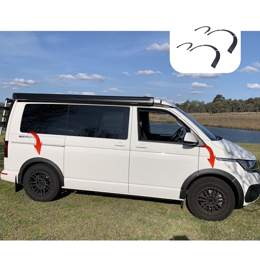 Radlaufleisten Radlaufschutz kompatibel mit VW T6 1 2019 bis 2022 8 Tlg mit ABE T†V Radlaufleisten Radlaufschutz kompatibel mit VW T6 1 2019 bis 2022 8 Tlg mit ABE T†V von ONEWAY AUTO ACCESSORIES