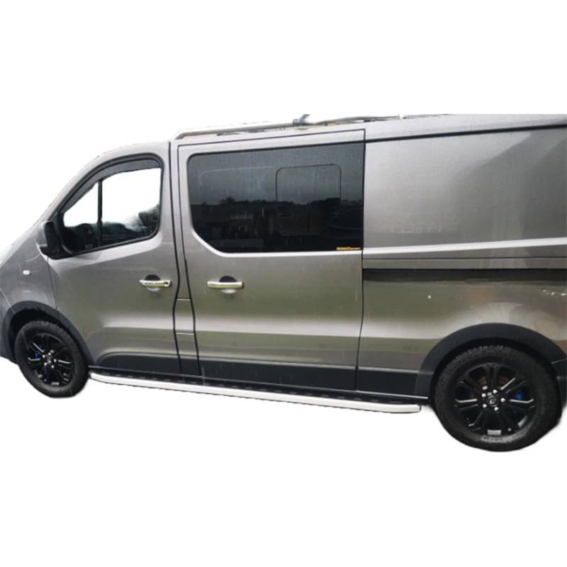 Radlaufschutz Radlaufleisten kompatibel mit Renault Trafic Langer Radstand 2014 bis 2018 10 TLG mit ABE T†V von ONEWAY AUTO ACCESSORIES