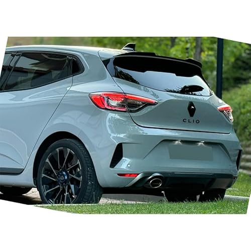 Oneway Dachspoiler (Cap) kompatibel mit Renault Clio MK6 2024- - Schwarz glänzend von ONEWAY AUTO ACCESSORIES