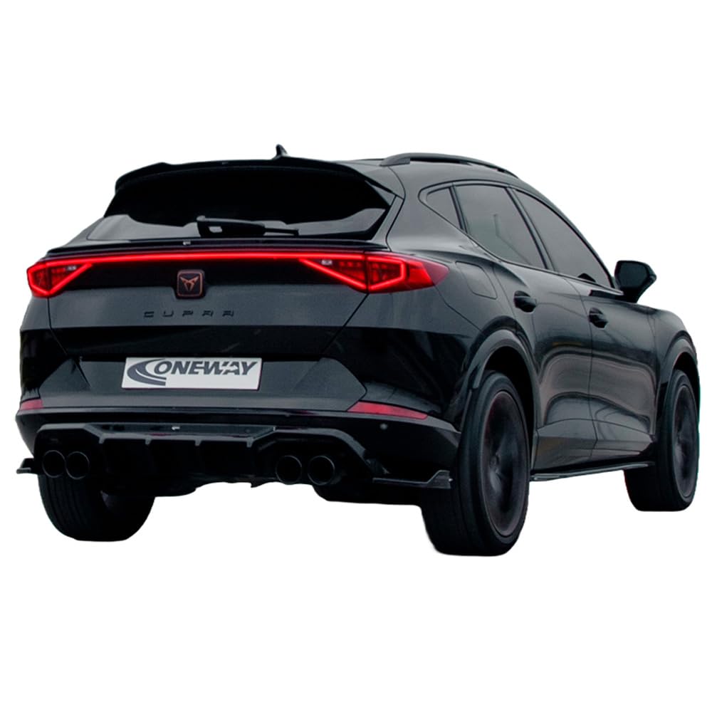 Oneway Heckdiffusor kompatibel mit Cupra Formentor 2020-2024 - Version 2 - Schwarz glänzend Oneway Heckdiffusor kompatibel mit Cupra Formentor 2020-2024 - Version 2 - Schwarz glänzend von ONEWAY AUTO ACCESSORIES