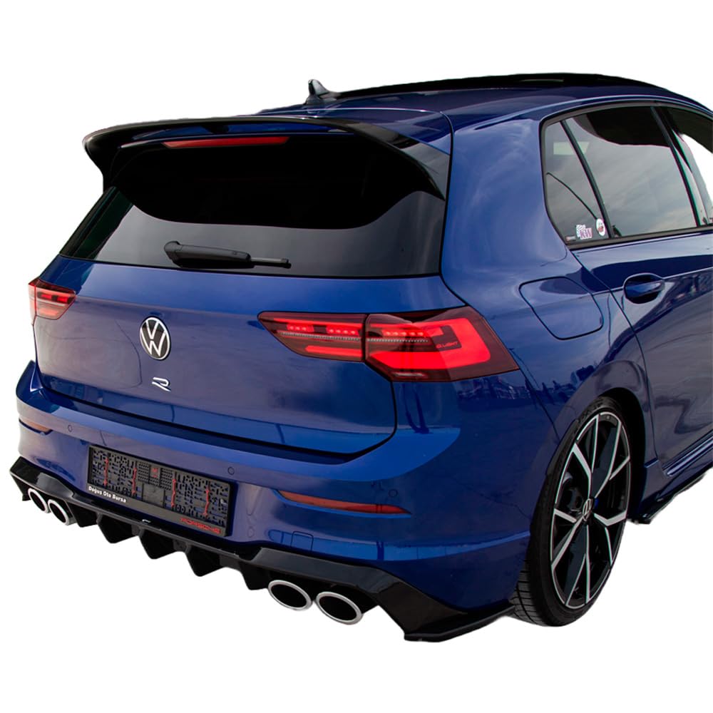 Oneway Heckdiffusor kompatibel mit Volkswagen Golf VIII HB R 2020- - Schwarz glänzend Oneway Heckdiffusor kompatibel mit Volkswagen Golf VIII HB R 2020- - Schwarz glänzend von ONEWAY AUTO ACCESSORIES