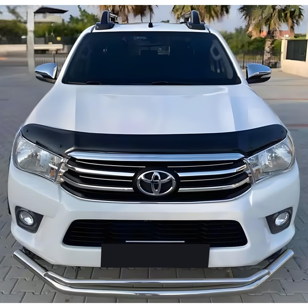 Oneway Motorhaubenschutz kompatibel mit Toyota Hilux 8.Gen. 2015-2020 - Schwarz glänzend Oneway Motorhaubenschutz kompatibel mit Toyota Hilux 8.Gen. 2015-2020 - Schwarz glänzend von ONEWAY AUTO ACCESSORIES