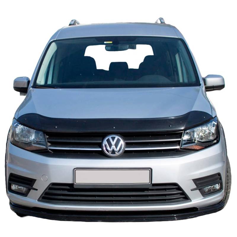 Oneway Motorhaubenschutz kompatibel mit Volkswagen Caddy MK4 2015-2020 - Schwarz glänzend von ONEWAY AUTO ACCESSORIES