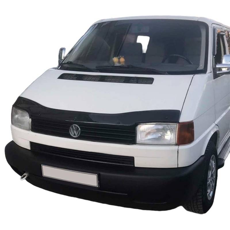 Oneway Motorhaubenschutz kompatibel mit Volkswagen Transporter T4 1991-2003 - Schwarz glänzend von ONEWAY AUTO ACCESSORIES