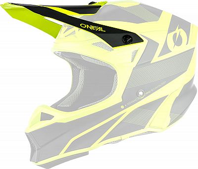 ONeal 10SRS Hyperlite Compact, Helmschirm - Matt Schwarz/Neon-Gelb ONeal 10SRS Hyperlite Compact, Helmschirm - Matt Schwarz/Neon-Gelb von ONeal