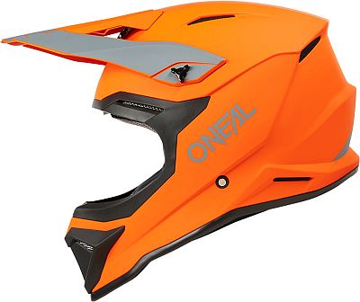 ONeal 1SRS Solid, Motocrosshelm - Matt Orange/Grau - L von ONeal