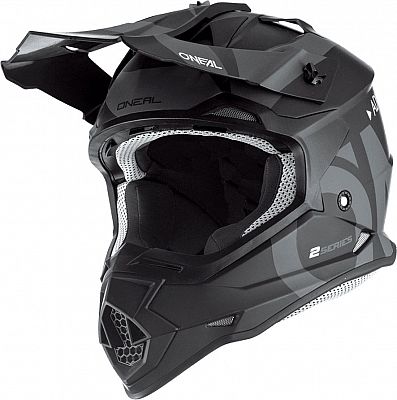 ONeal 2SRS Slick S23, Motocrosshelm - Matt Schwarz/Grau - XL ONeal 2SRS Slick S23, Motocrosshelm - Matt Schwarz/Grau - XL von ONeal