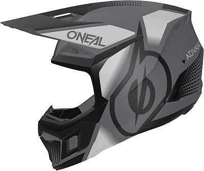 ONeal 3SRS Vision, Motocrosshelm - Matt Schwarz/Grau - S von ONeal