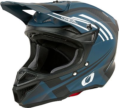 ONeal 5SRS Spike, Motocrosshelm - Matt Dunkelblau/Schwarz/Weiß - S von ONeal