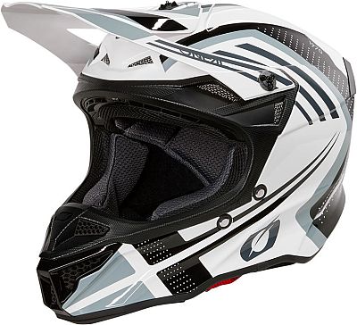 ONeal 5SRS Spike, Motocrosshelm - Weiß/Grau/Schwarz - M von ONeal