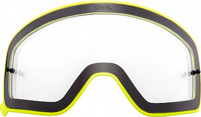 ONeal B-50, Ersatz-Doppelglas - Gelb/Klar von ONeal