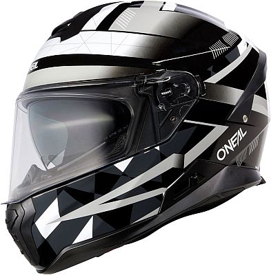 ONeal Challenger Exo, Integralhelm - Schwarz/Grau/Weiß - M von ONeal