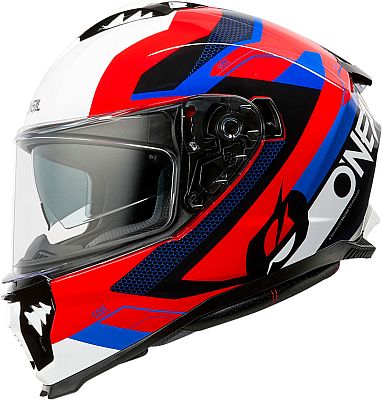 ONeal Challenger Exo S25, Integralhelm - Schwarz/Weiß/Rot/Blau - M von ONeal