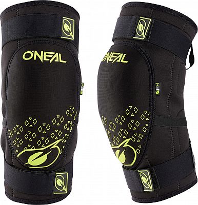 ONeal Dirt S23, Knieprotektoren Level-1 - Schwarz/Neon-Gelb - S von ONeal